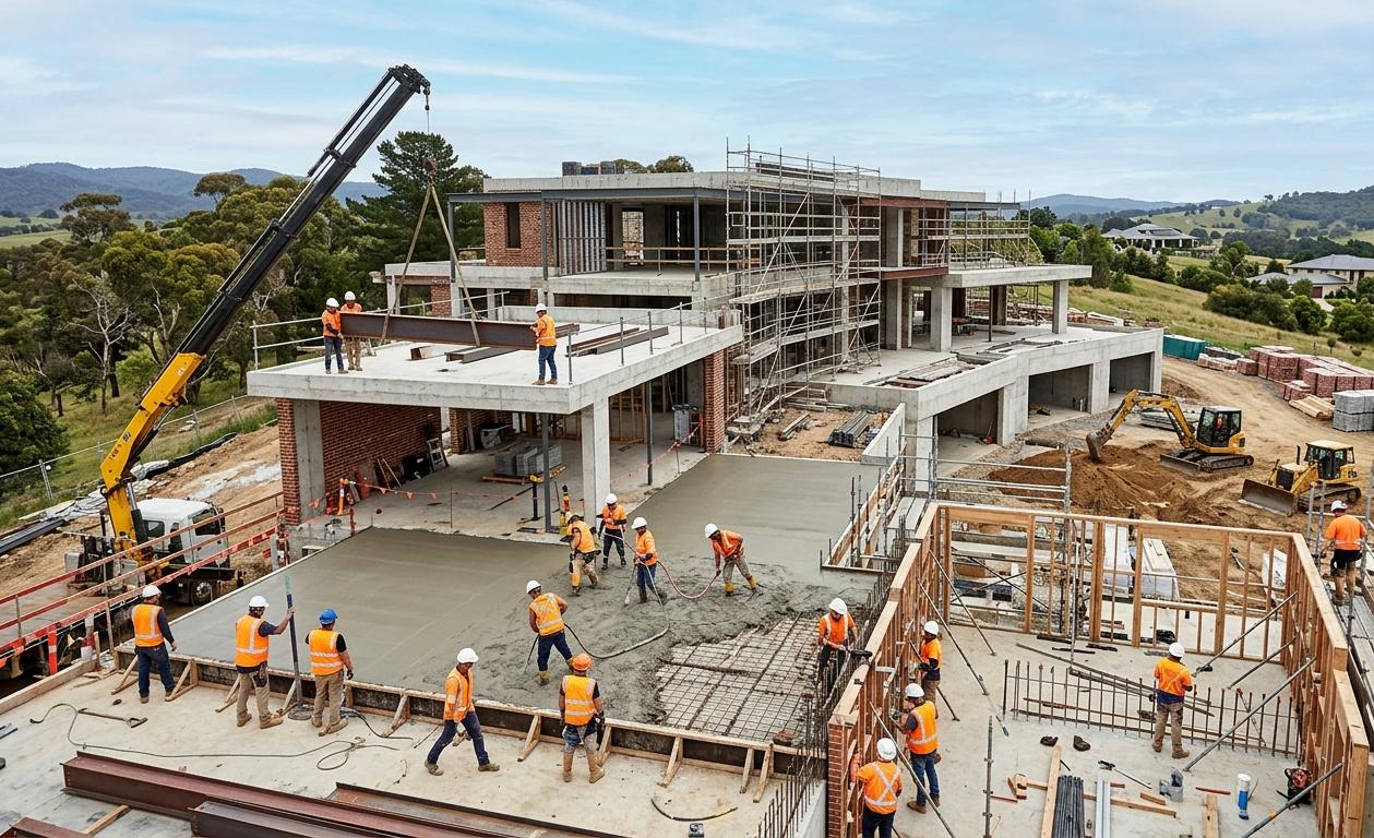 Construção de Casas (Mansões/Residências)